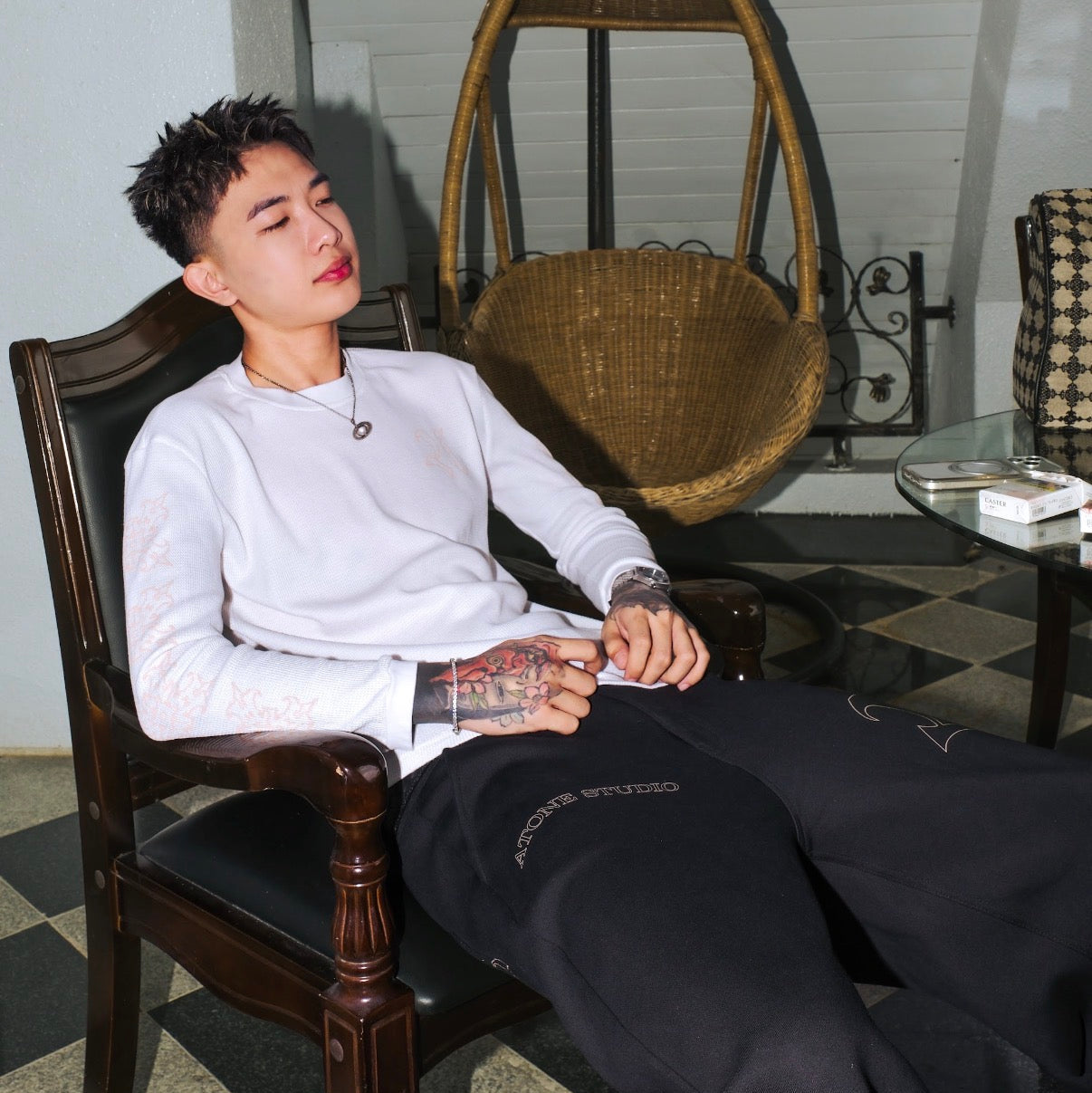 ATONE STUDIO WAFFLE LONG SLEEVES