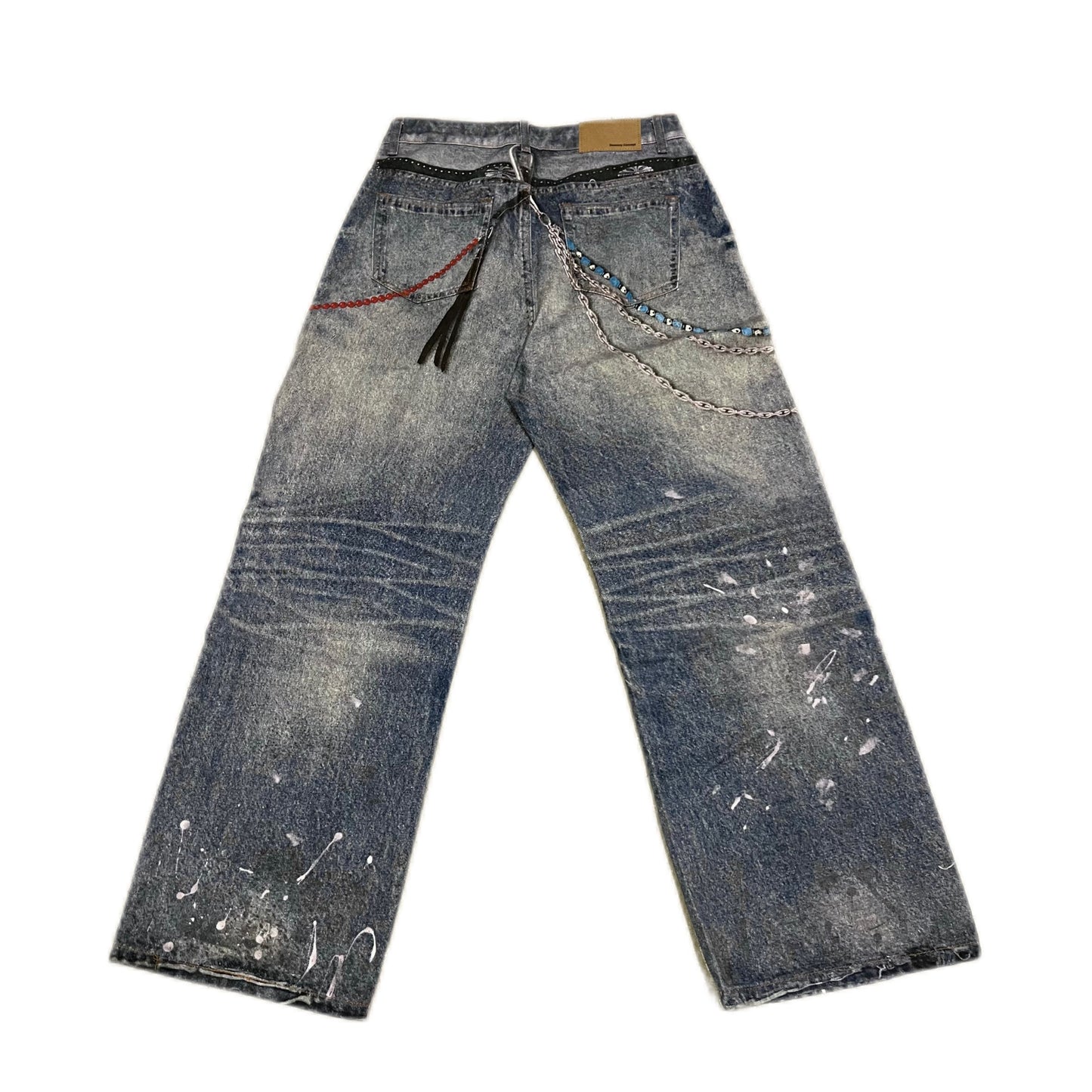 3D PRINT CHAIN JEANS