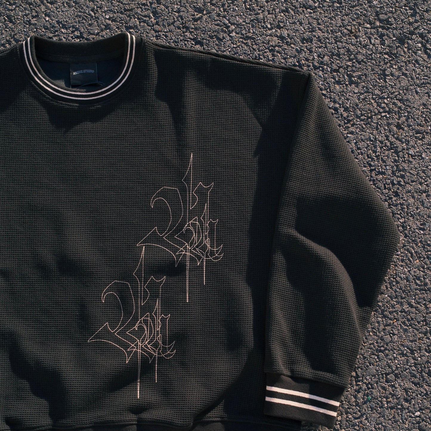 ATONE STUDIO WAFFLE SWEATER