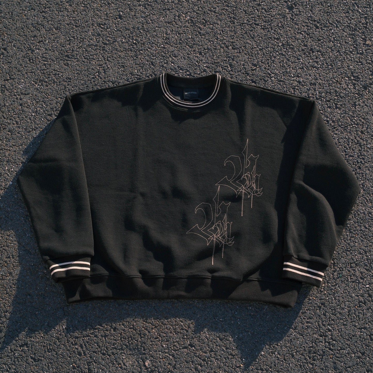 ATONE STUDIO WAFFLE SWEATER