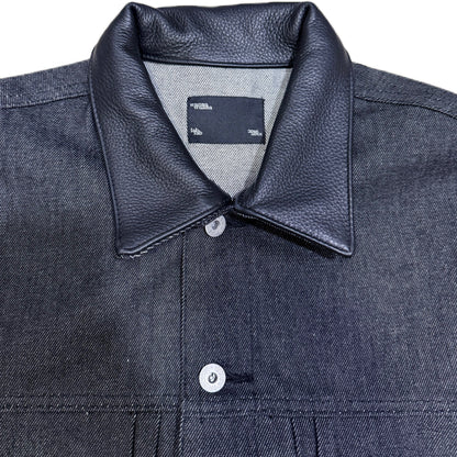 DIVA'S TEARS RAW DENIM SHORT-SLEEVE JACKET