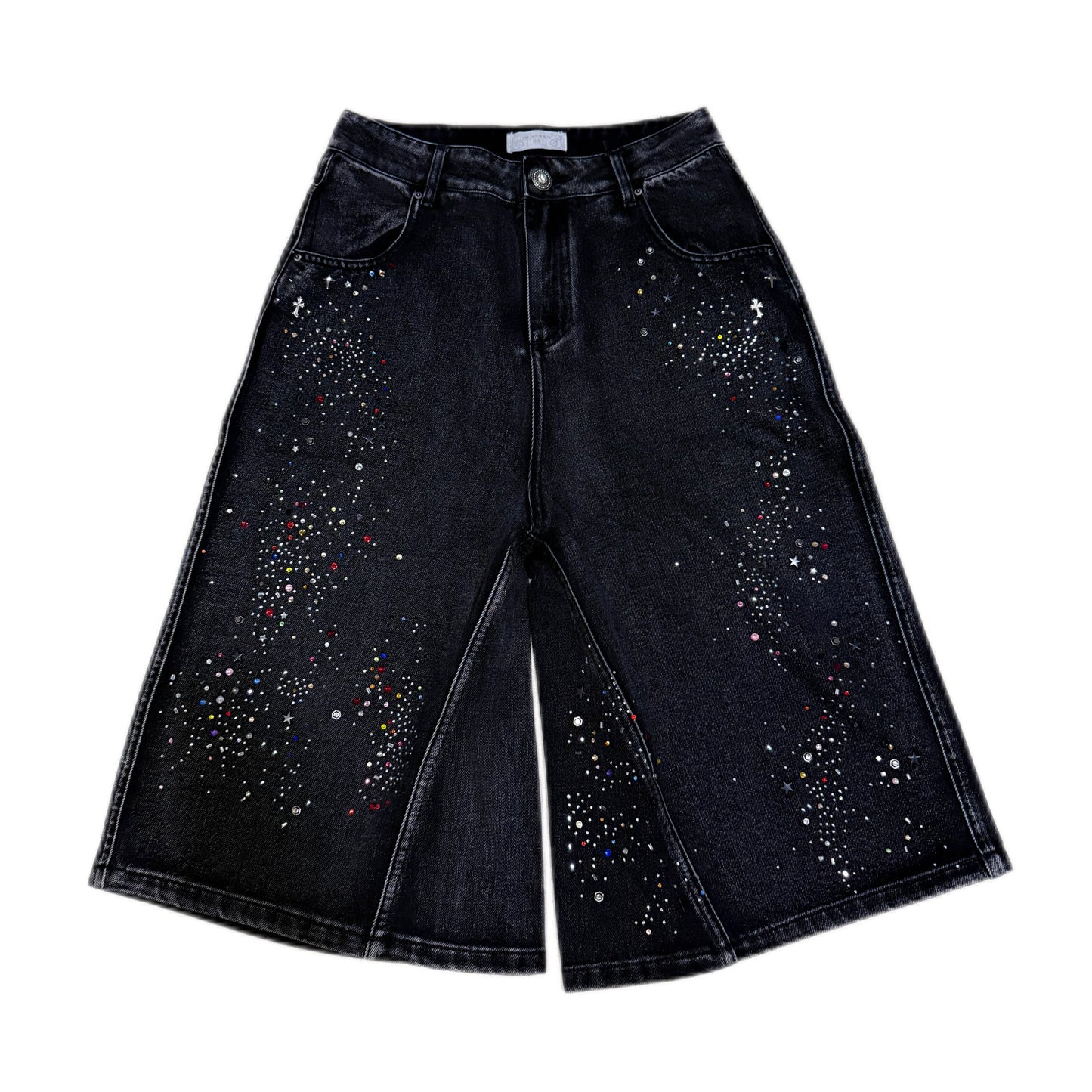 RHINESTONE JORTS