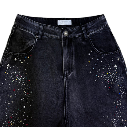 RHINESTONE JORTS
