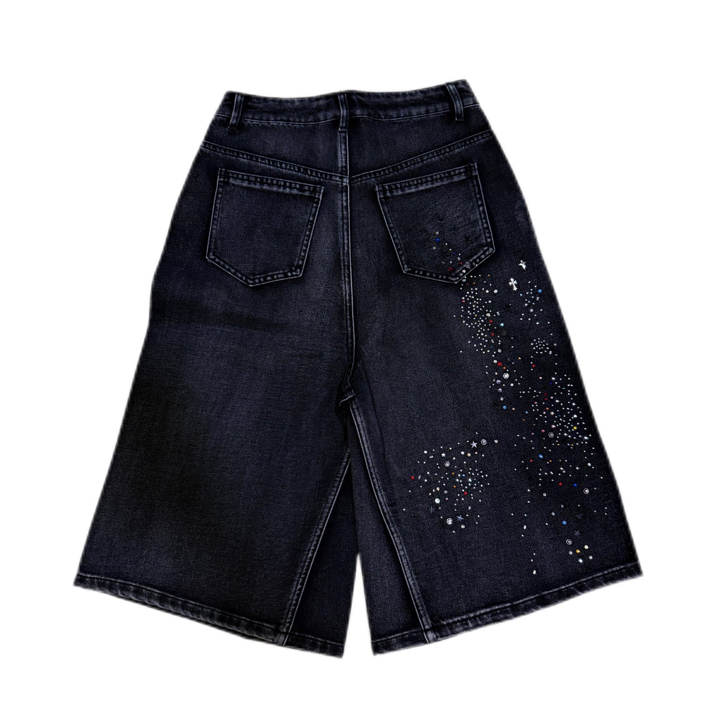 RHINESTONE JORTS