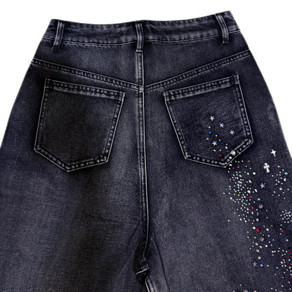 RHINESTONE JORTS