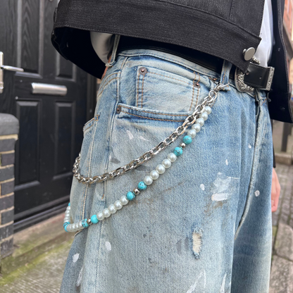 PEARL WALLET CHAIN