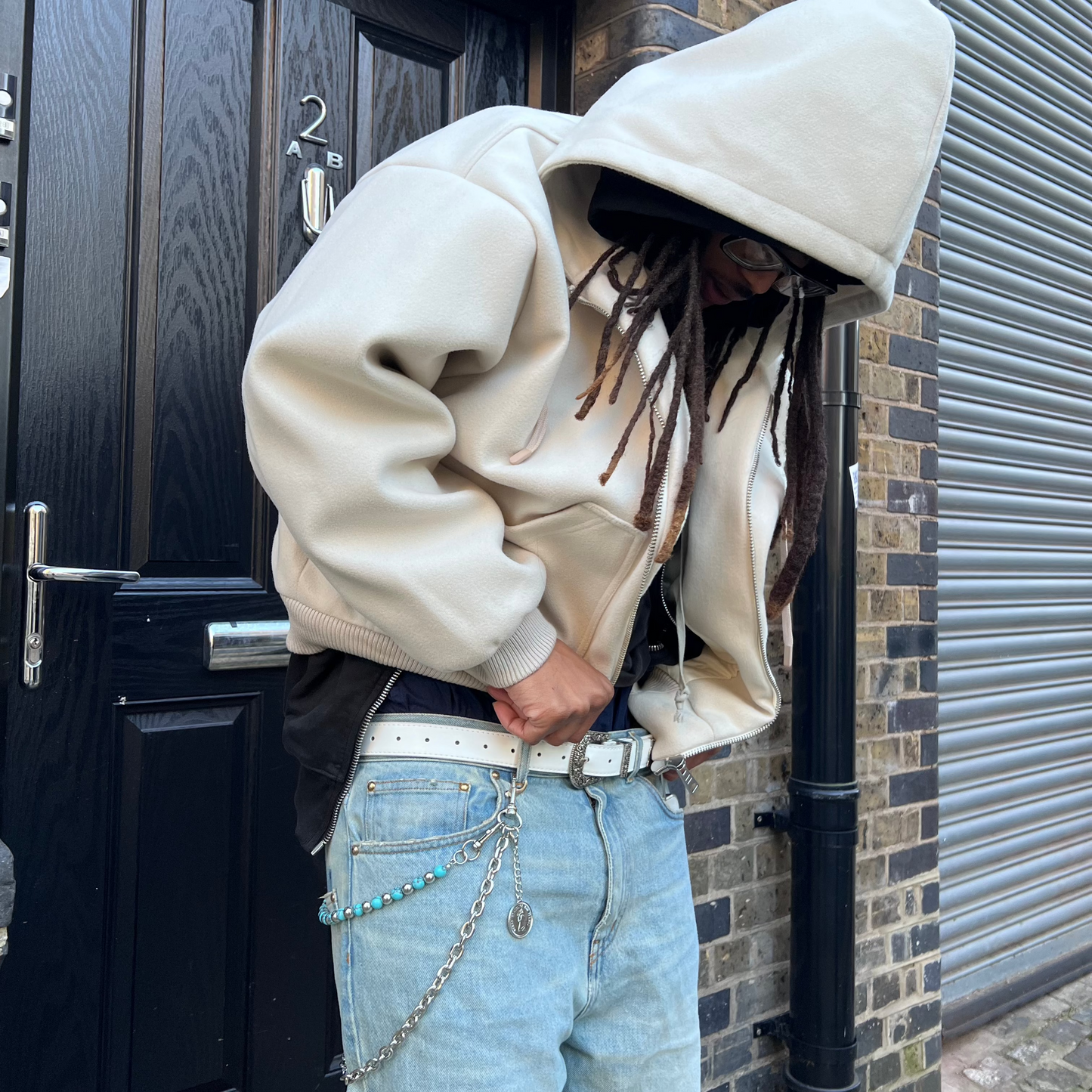 TURQUOISE WALLET CHAIN