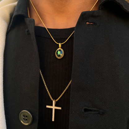 CROSS DIAMOND PENDANT