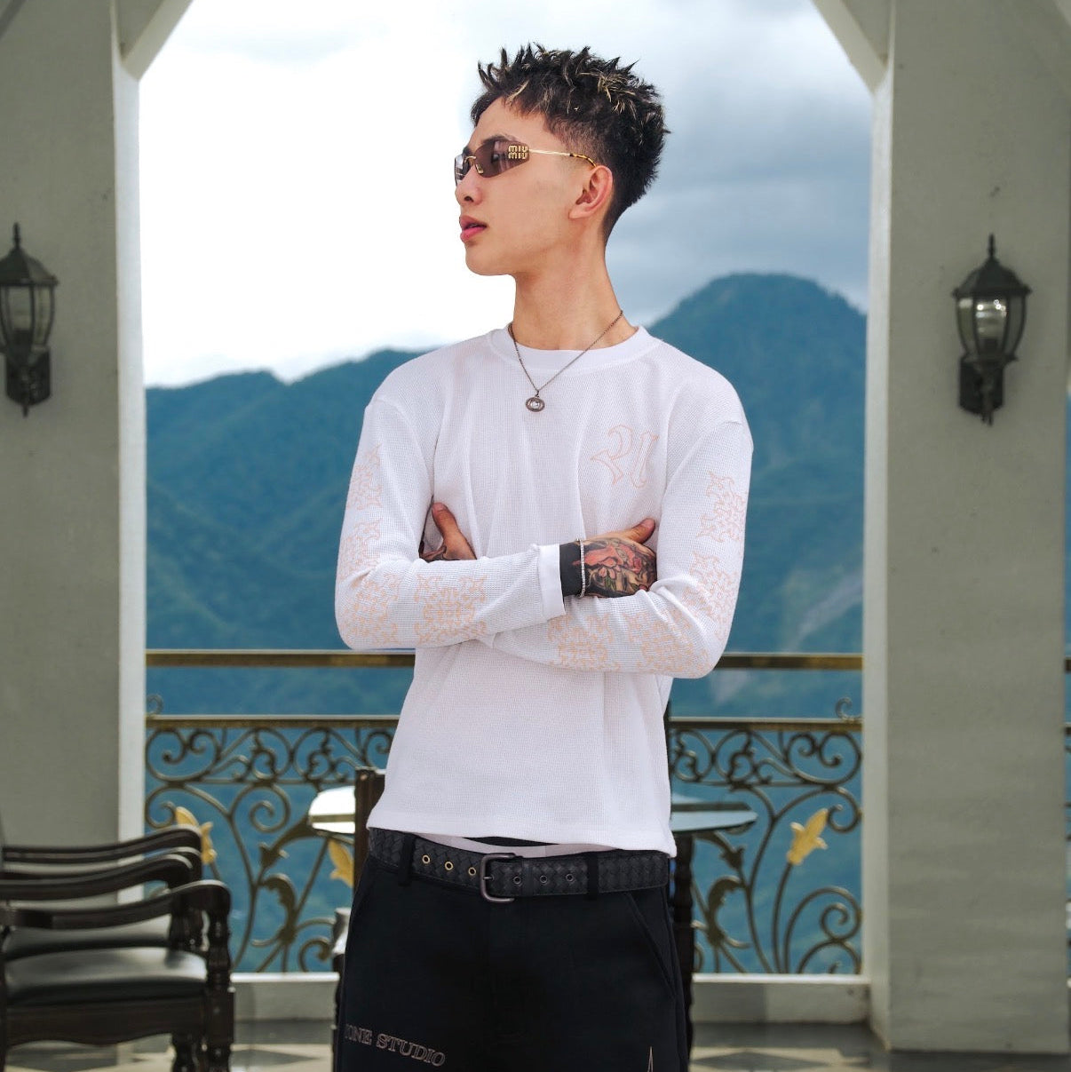 ATONE STUDIO WAFFLE LONG SLEEVES