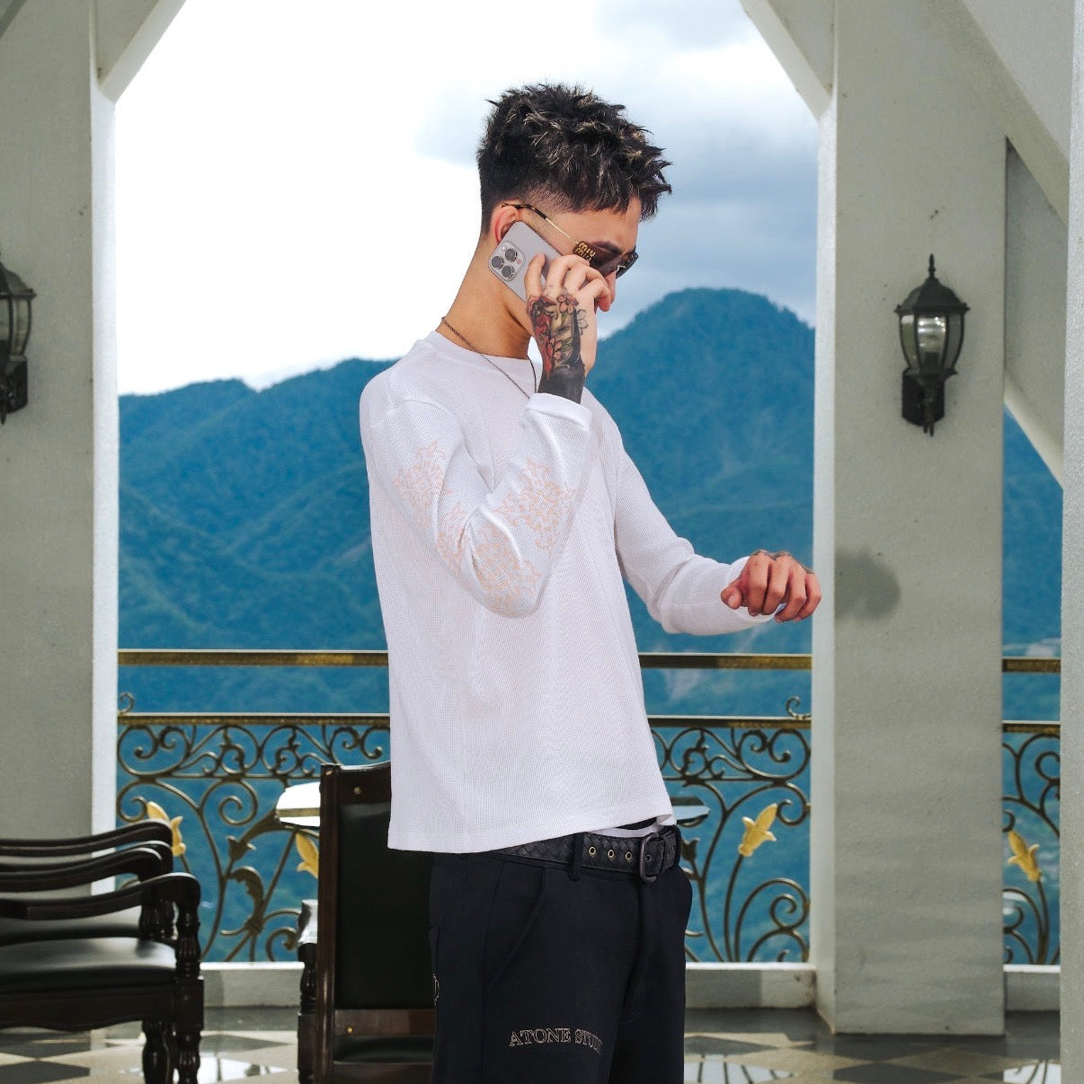 ATONE STUDIO WAFFLE LONG SLEEVES