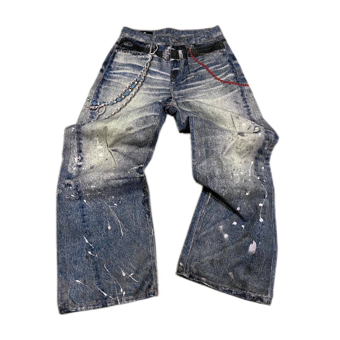 3D PRINT CHAIN JEANS