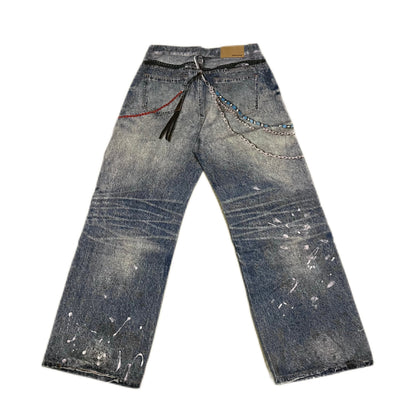 3D PRINT CHAIN JEANS