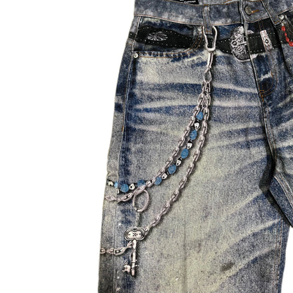 3D PRINT CHAIN JEANS