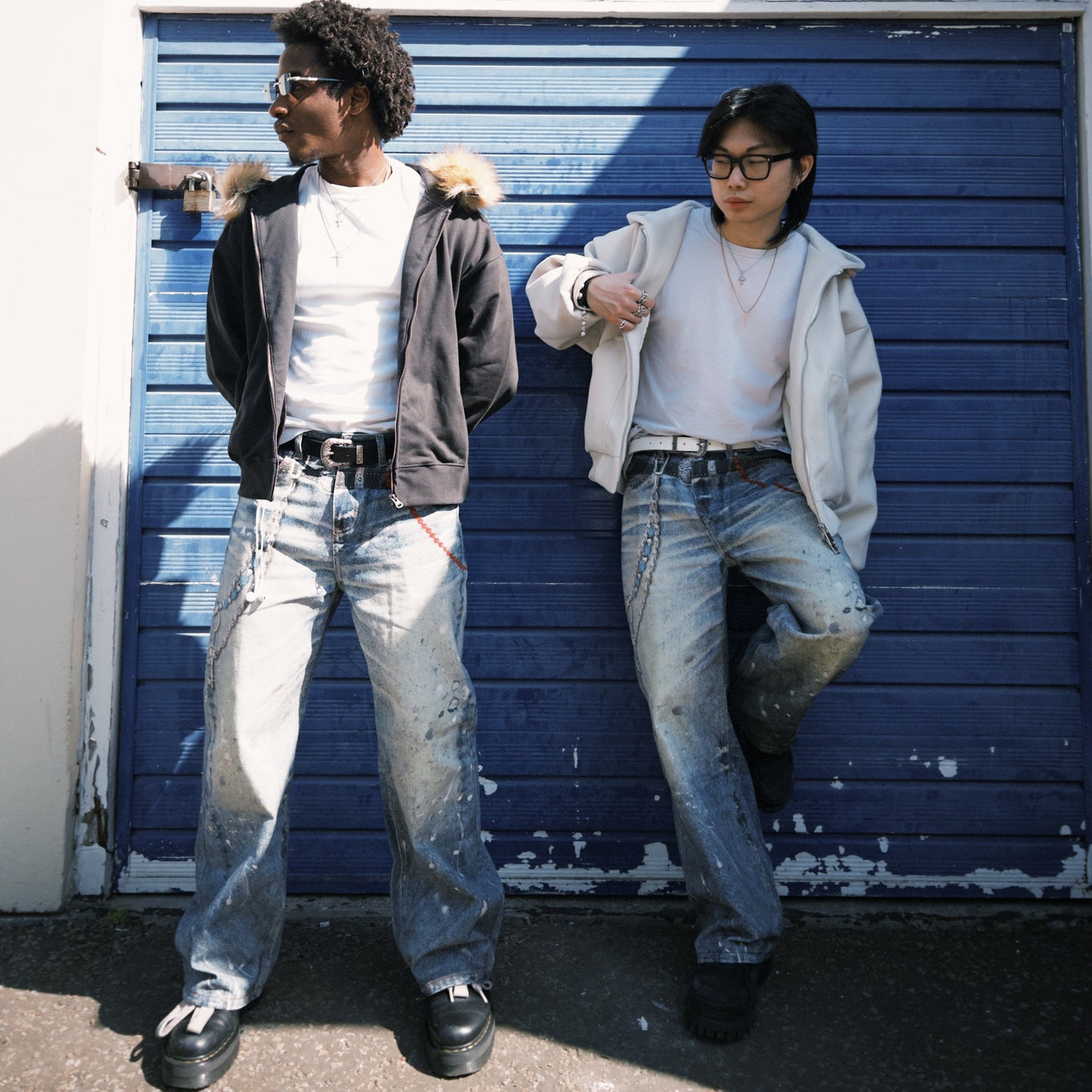 3D PRINT CHAIN JEANS